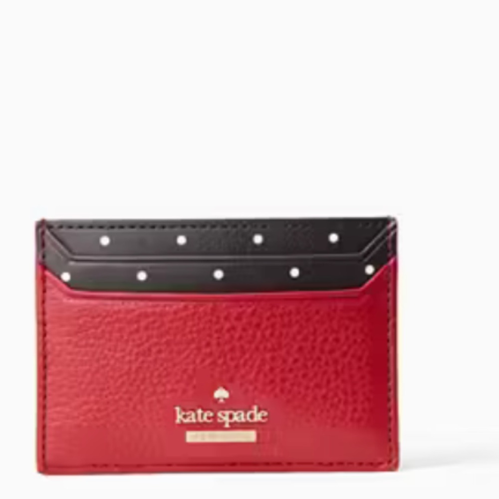NWT Kate Spade Blake Street Dot Lynleigh Card Case